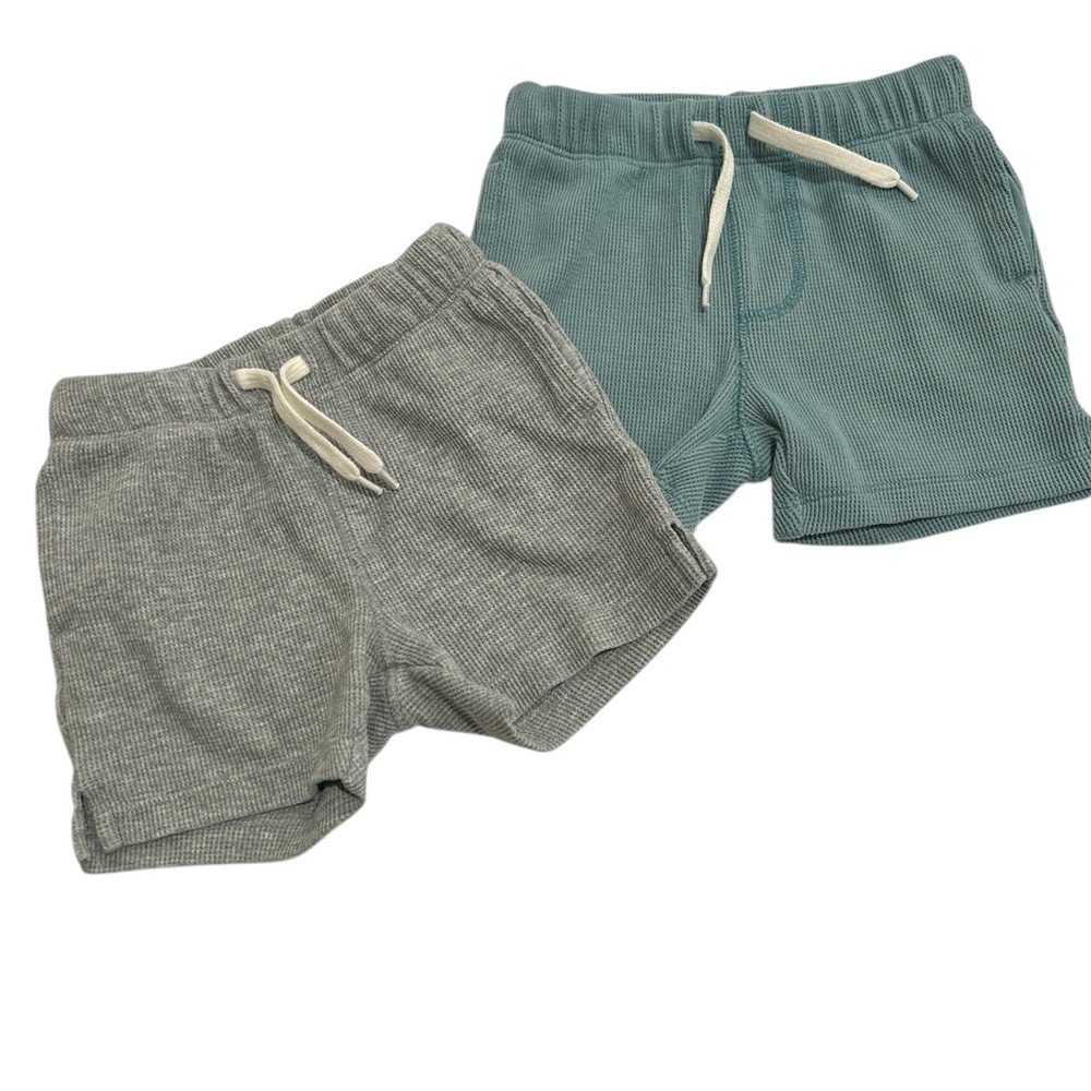 Old Navy Gray and Blue Green Relaxed Fit Shorts